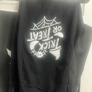 Black Trick or Treat Graphic Tee